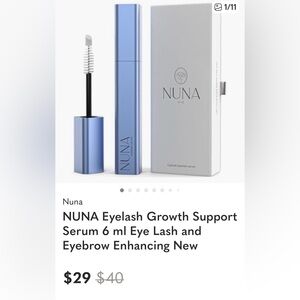 Nuna Blue Eyelash Growth Support Serum